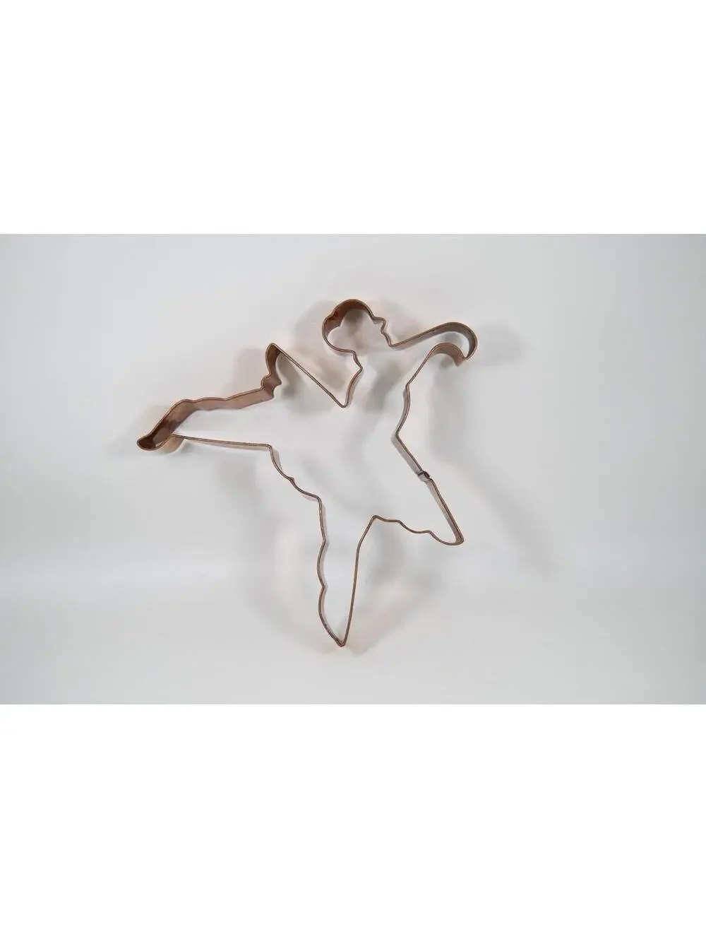 Copper Cookie Cutter Ballerina Dancer Large 5
